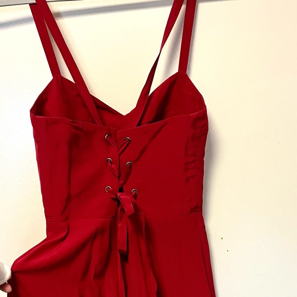 Amanda Uprichard Silk Red Dress - Picture 9 of 9